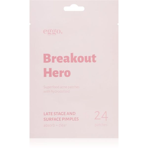 Eggo Eggo Breakout Hero лепенки за проблемна кожа 24 бр.