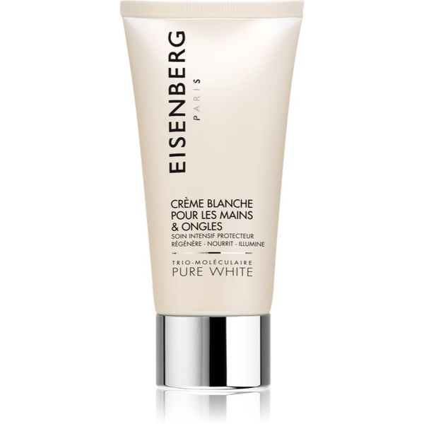 Eisenberg Eisenberg Pure White Crème Blanche pour les Mains & Ongles озаряващ крем за ръце против пигментни петна 75 мл.