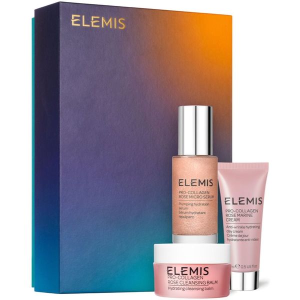 Elemis Elemis Pro-Collagen Skin Soothing Rose Trio подаръчен комплект (за хидратиране и изпъване на кожата)
