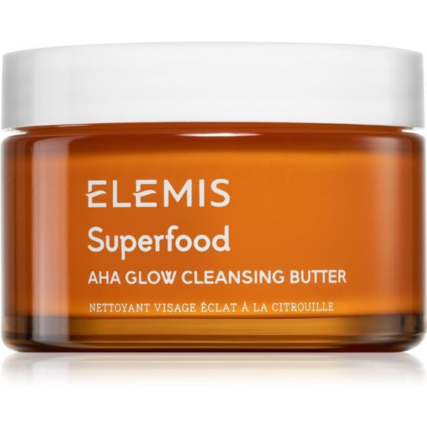 Elemis Elemis Superfood AHA Glow Cleansing Butter почистваща маска за лице за озаряване на лицето 90 мл.