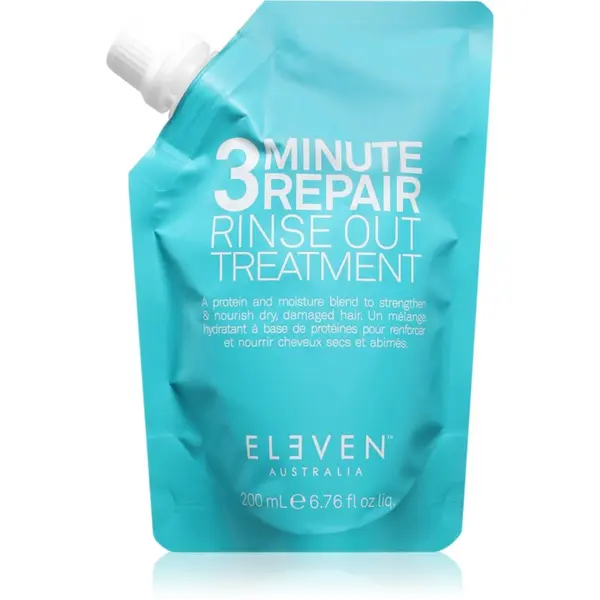 Eleven Australia Eleven Australia 3 Minute Repair Rinse Out Treatment възобновяващ балсам За коса резервен пълнител 200 мл.