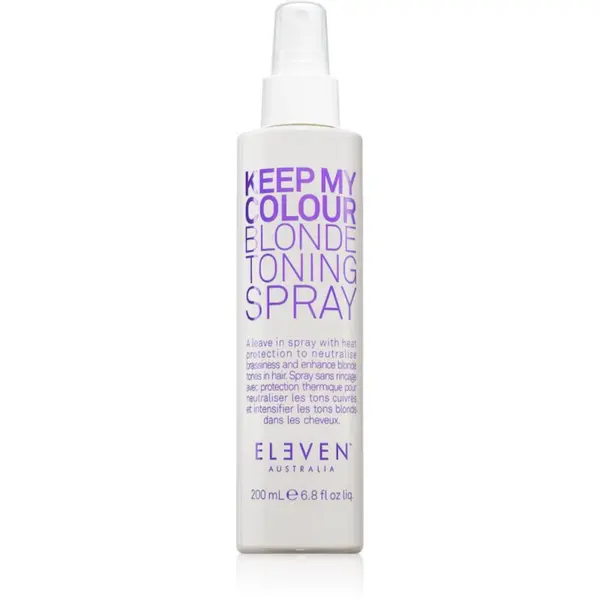 Eleven Australia Eleven Australia Keep My Colour Blonde Toning Spray тониращ спрей за топлинно третиране на косата 200 мл.