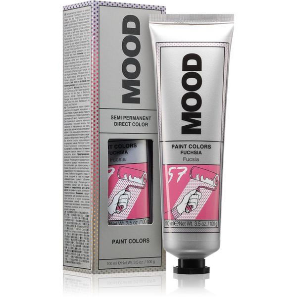 MOOD Elgon Mood Paint Colors перманентната боя за коса цвят Fuchsia 100 мл.