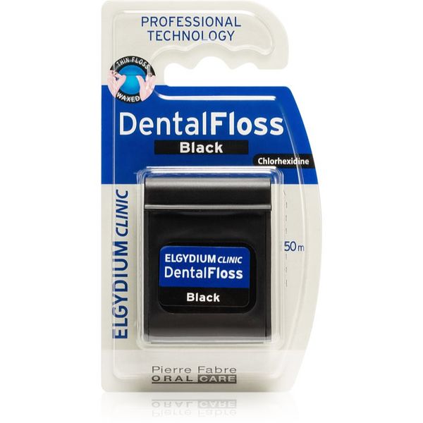 Elgydium Elgydium Clinic DentalFloss конец за зъби Black