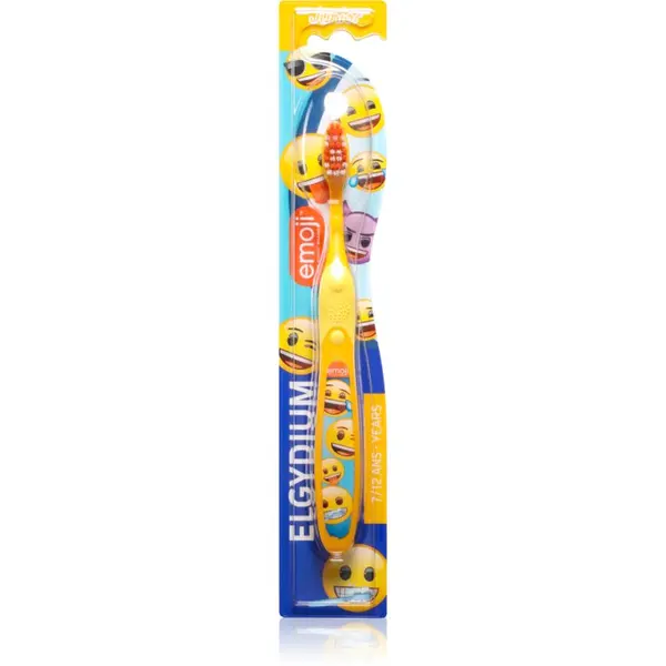 Elgydium Elgydium Emoji Junior четка за зъби за деца 1 бр.