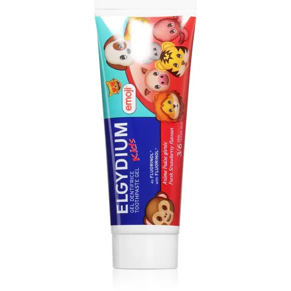Elgydium Elgydium Emoji Kids паста за зъби за деца 2-6y Strawberry 50 мл.