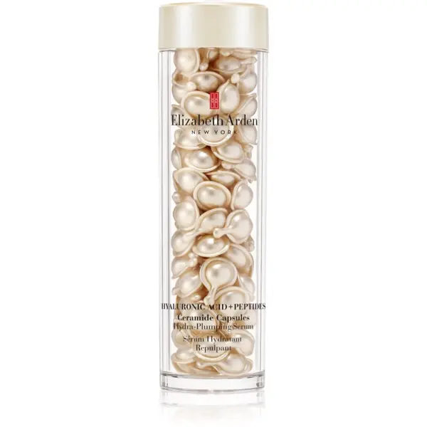Elizabeth Arden Elizabeth Arden Ceramide Hyaluronic Acid + Peptides серум за лице в капсули s ceramidy a peptidy 90 капс.