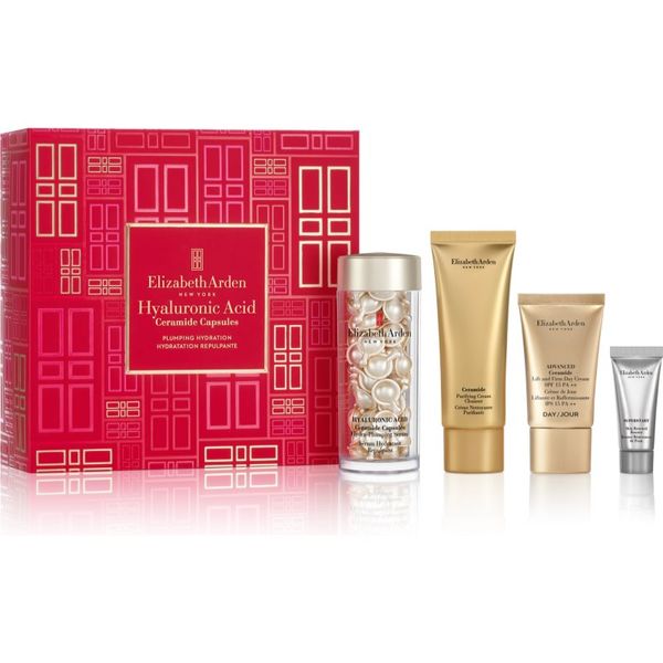 Elizabeth Arden Elizabeth Arden Hyaluronic Acid Ceramide Capsules Hydra-Plumping Serum подаръчен комплект за жени