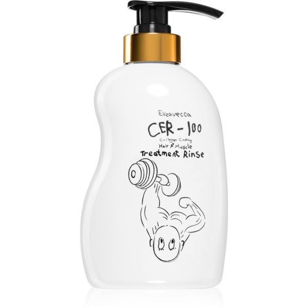 Elizavecca Elizavecca Cer-100 Collagen Coating Hair Muscle дълбоко регенериращ балсам за увредена и крехка коса 500 мл.