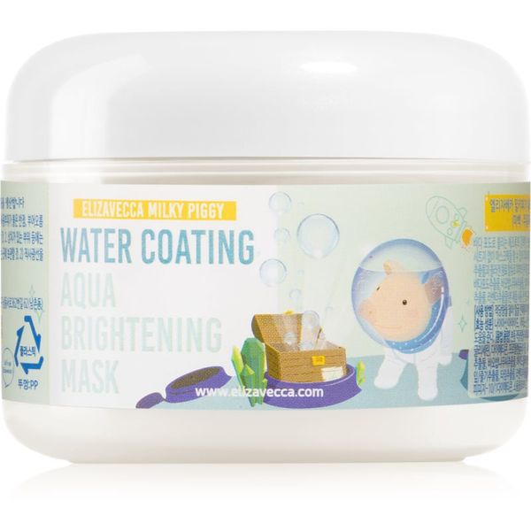 Elizavecca Elizavecca Milky Piggy Water Coating Aqua Brightening Mask колагенова маска за освежаване и хидратация 100 гр.