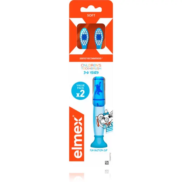 Elmex Elmex Children's Toothbrush четка за зъби за деца софт 3-6 years 2 бр.