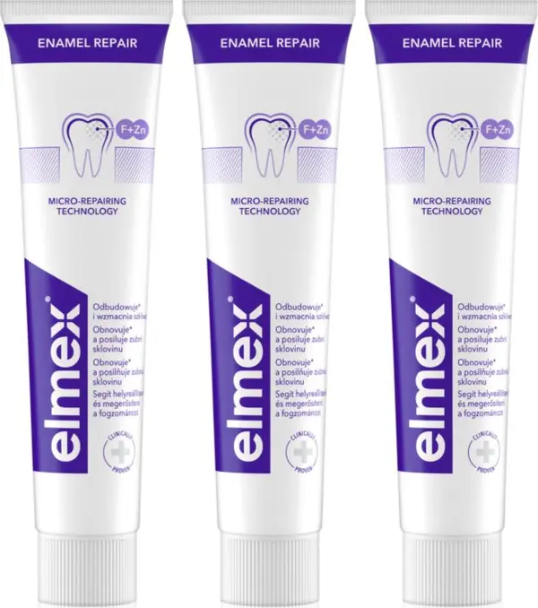 Elmex Elmex Repair Enamel Repair паста за зъби 3x75 мл.