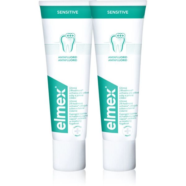 Elmex Elmex Sensitive паста за чувствителни зъби 2x75 мл.