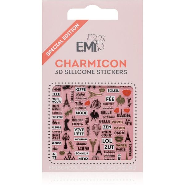 emi emi Charmicon France Стикери за нокти 3D 1 бр.