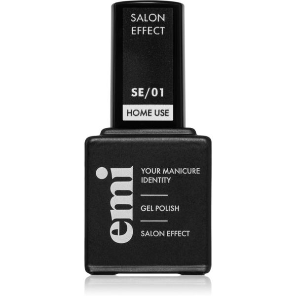 emi emi E.Milac Salon Effect гел лак за нокти с използване на UV/LED лампа повече нюанси #01 9 мл.