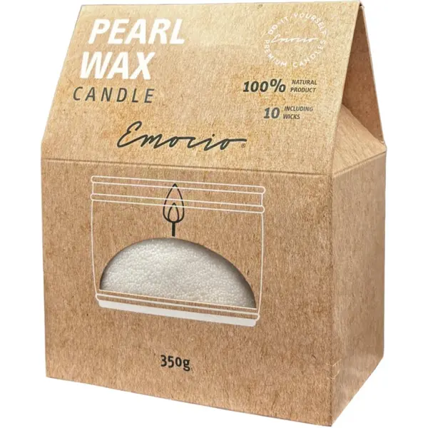 Emocio Emocio Pearl wax White свещ 350 гр.