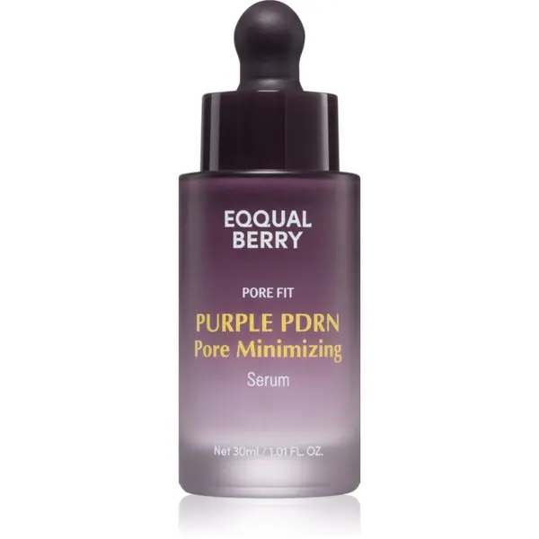 EQQUALBERRY EQQUALBERRY Purple PDRN Pore Minimizing Serum серум за намаляване на разширени пори за освежаване и хидратация 30 мл.