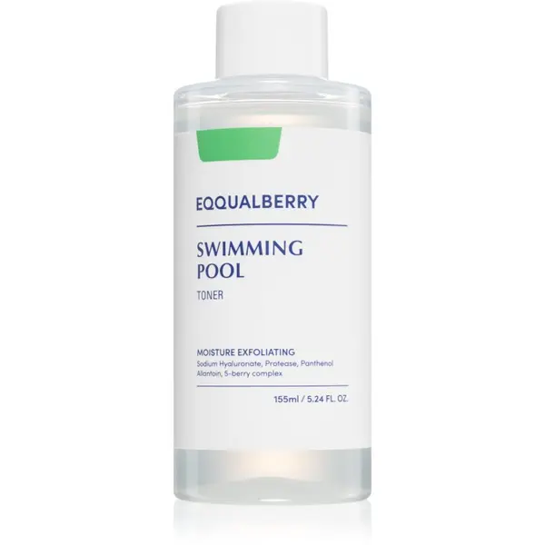 EQQUALBERRY EQQUALBERRY Swimming Pool Toner хидратиращ тоник с ексфолиращо действие 155 мл.