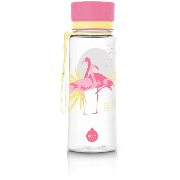 EQUA Equa Kids бутилка за вода за деца Flamingo 400 мл.