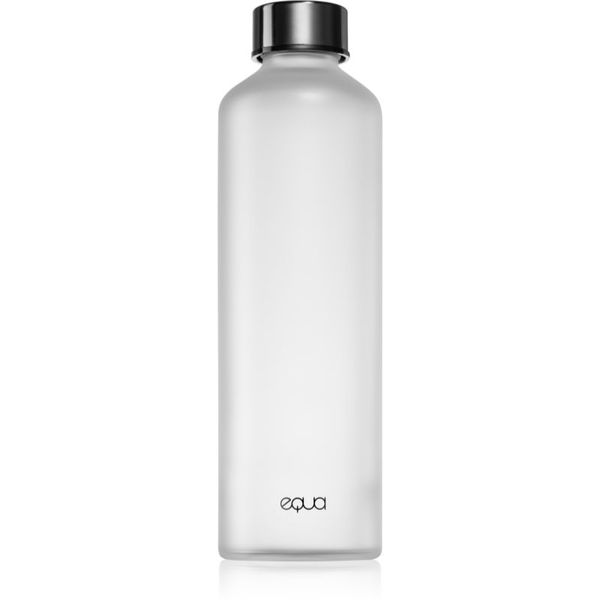 EQUA Equa Mismatch стъклена бутилка за вода боя Velvet Black 750 мл.