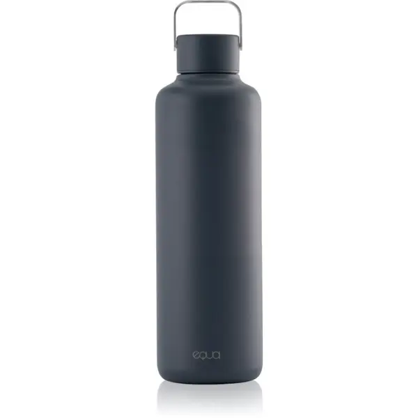 EQUA Equa Timeless неръждаема бутилка за вода боя Navy 1000 мл.