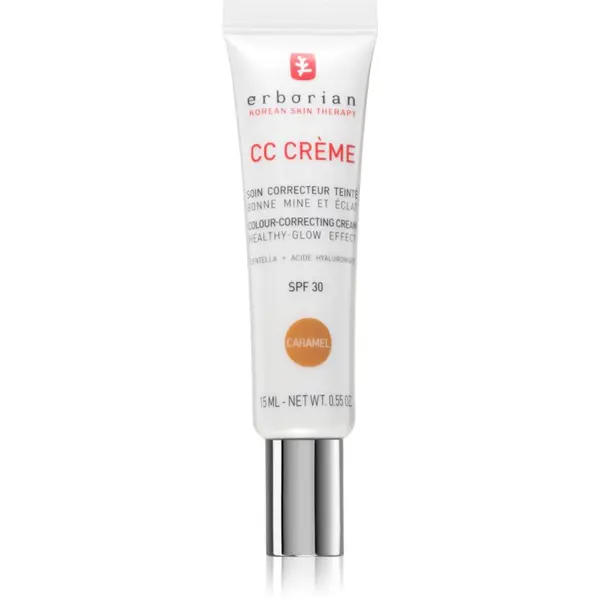 Erborian Erborian CC Crème Centella Asiatica CC крем за уеднаквяване тена на лицето SPF 30 цвят Caramel 15 мл.