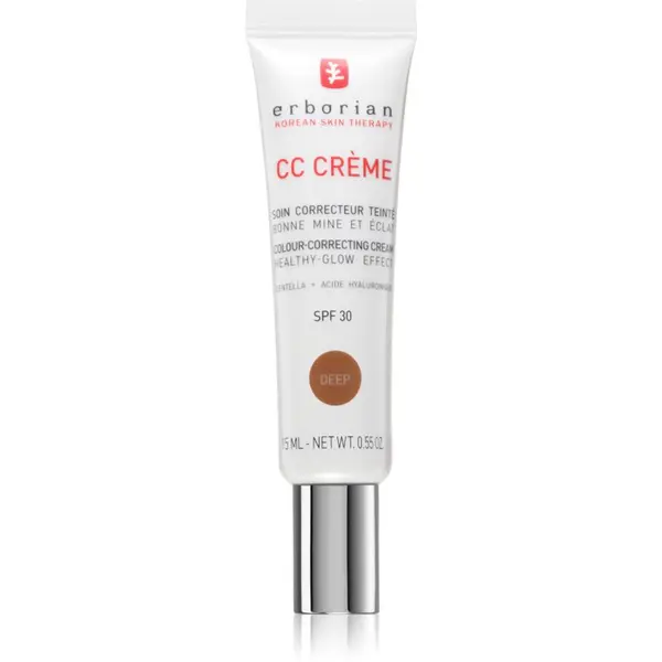 Erborian Erborian CC Crème Centella Asiatica CC крем за уеднаквяване тена на лицето SPF 30 цвят Deep 15 мл.