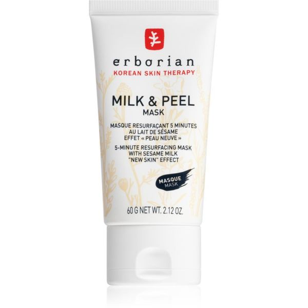 Erborian Erborian Milk & Peel ексфолираща маска за освежаване и изглаждане на кожата 60 гр.