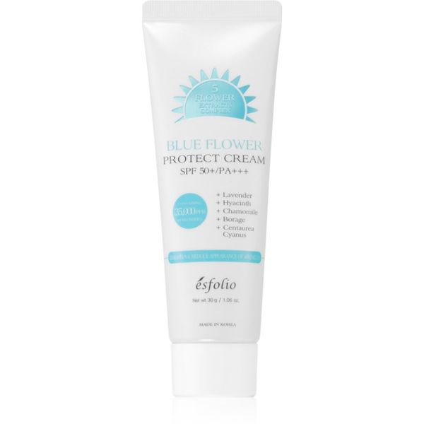 esfolio esfolio Protect Cream Blue Flower хидратиращ защитен крем SPF 50+ 30 гр.