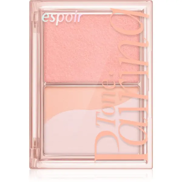 espoir espoir Tone Pairing Cheek трио руж за перфектен външен вид цвят Peach Fizz 9 гр.