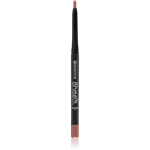 essence essence 8h Matte Comfort матиран молив за устни с острилка цвят 03 Soft Beige 0,3 гр.