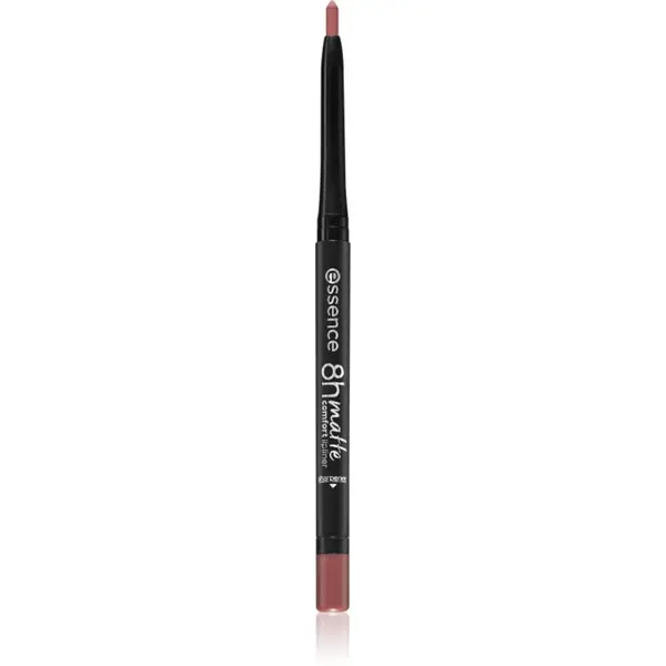 essence essence 8h Matte Comfort матиран молив за устни с острилка цвят 04 Rosy Nude 0,3 гр.