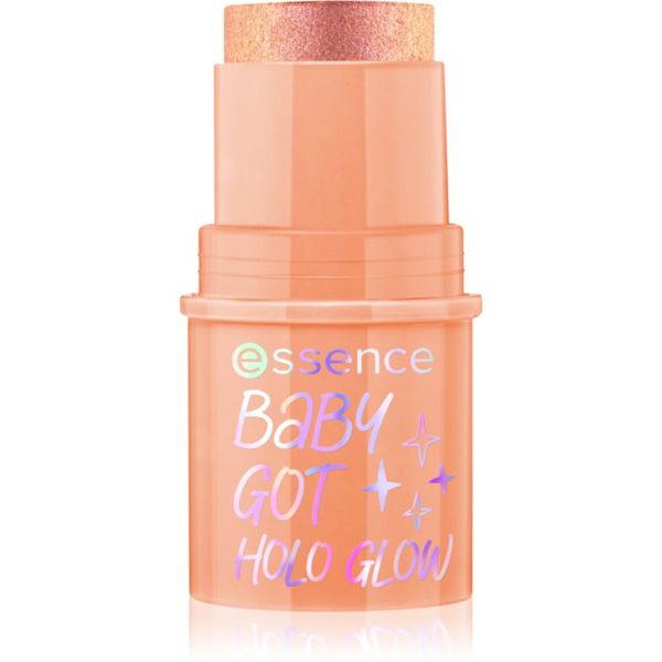 essence essence BABY GOT HOLO GLOW озаряващ стик цвят 10 Holy Apricotly 5 гр.