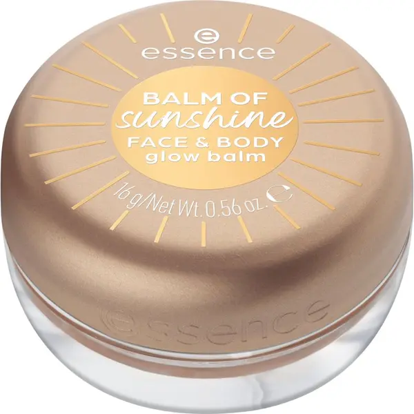essence essence BALM OF sunshine изглаждащ балсам за лице и тяло цвят 20 Séduction du Soleil 16 гр.