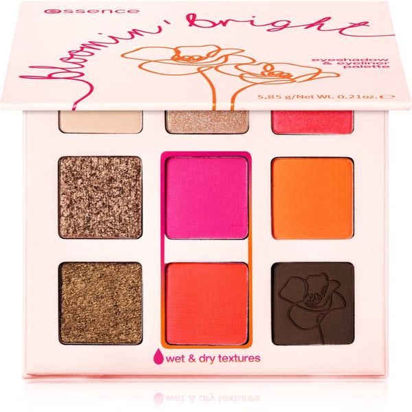Essence Essence Bloomin' Bright палитра сенки за очи 5,85 гр.