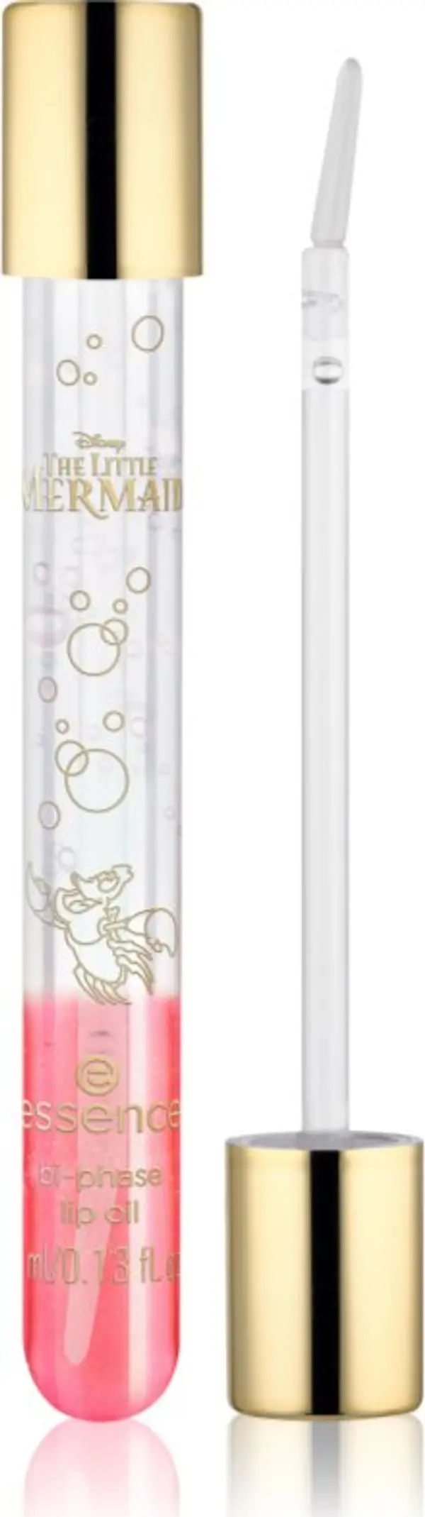 essence essence Disney The Little Mermaid масло от нар за лъскавина и блясък цвят 02 Swim Towards Your Dreams 4 мл.