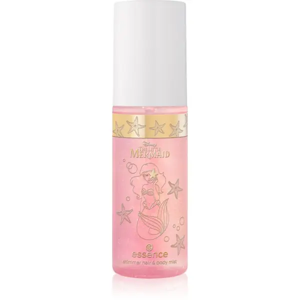 essence essence Disney The Little Mermaid мъгла за тяло с блясък за жени 100 мл.