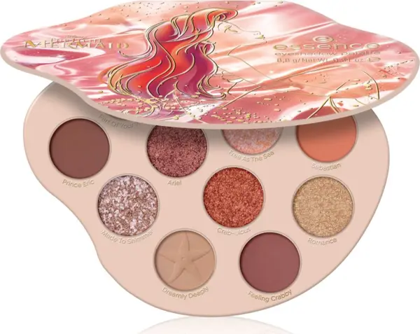 essence essence Disney The Little Mermaid палитра сенки за очи цвят 8.8 гр.