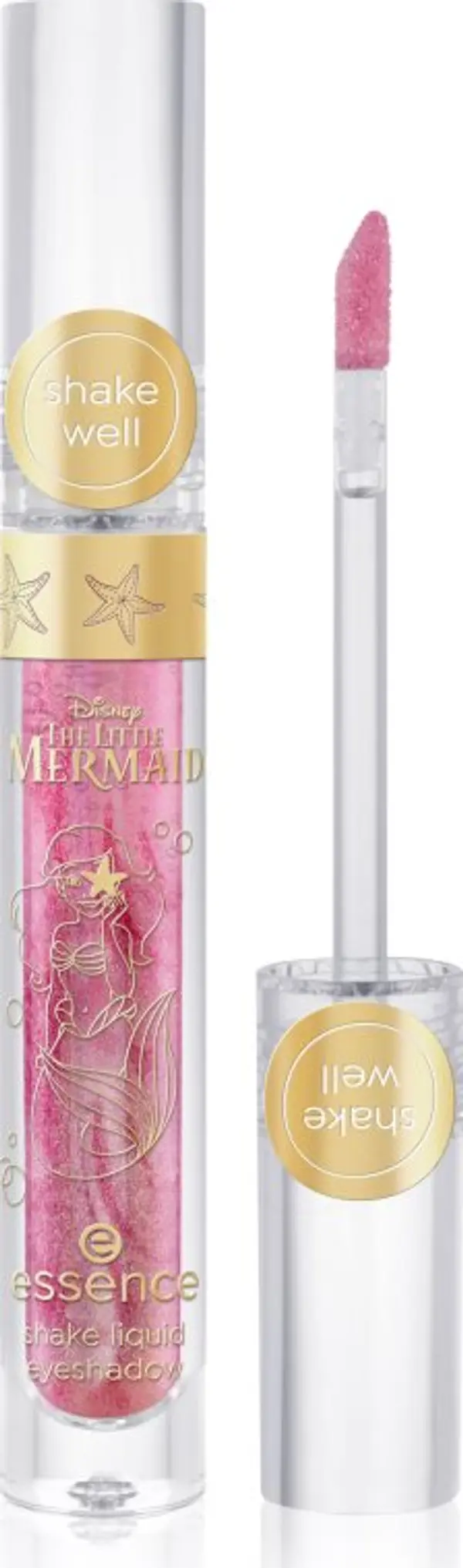 essence essence Disney The Little Mermaid течни очни сенки с брокат цвят 02 Sea Me Sparkle 3.6 мл.