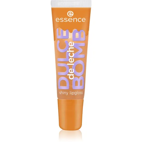 essence essence Dulce De Leche Bomb блясък за устни цвят 01 Cream Come True 10 мл.
