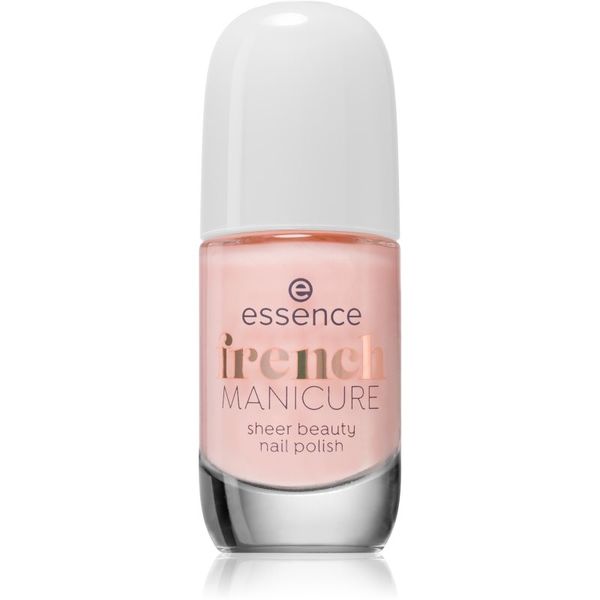 Essence Essence French MANICURE лак за нокти цвят 01 - peach please! 8 мл.