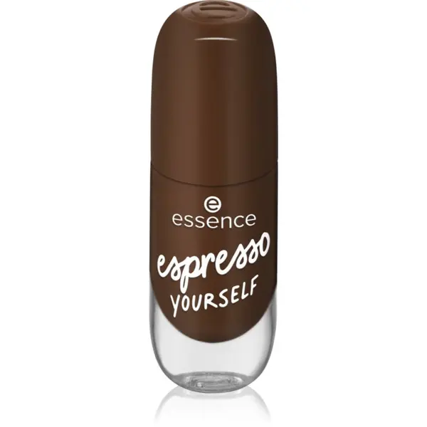 essence essence Gel Nail Colour лак за нокти цвят 86 espresso YOURSELF 8 мл.