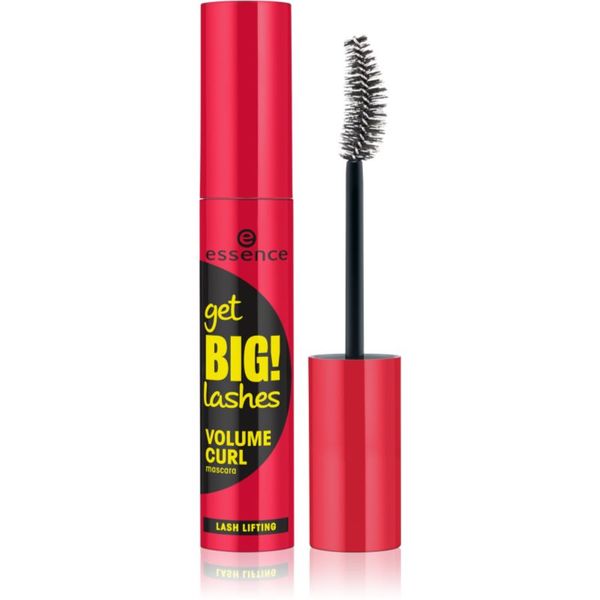 Essence Essence Get BIG! Lashes спирала за обем и извиване на мигли цвят 01 Black 12 мл.