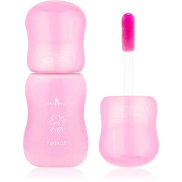 essence essence GLIMMER IN A BUBBLE блясък за устни цвят 01 Born To Glimmer 3.5 мл.
