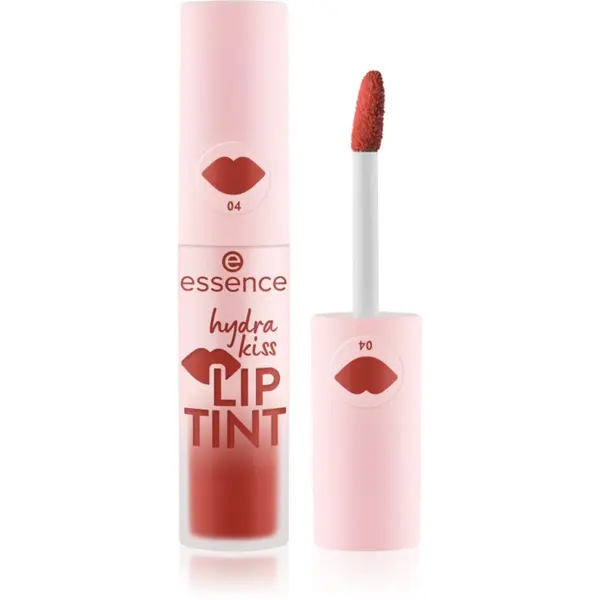 essence essence Hydra Kiss боя за устни цвят 04 Classy Red 4 мл.