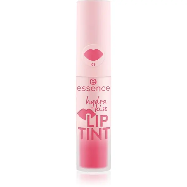 essence essence Hydra Kiss боя за устни цвят 08 Poppy Pink 4 мл.