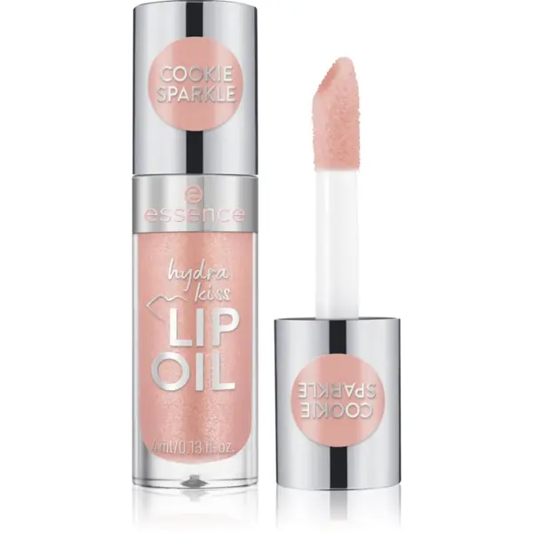 essence essence Hydra Kiss хидратиращо олио за устни цвят 09 Cookie Sparkle 4 мл.