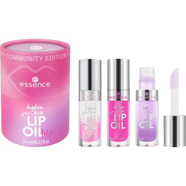 essence essence Hydra Kiss Lip Oil Trio комплект за устни