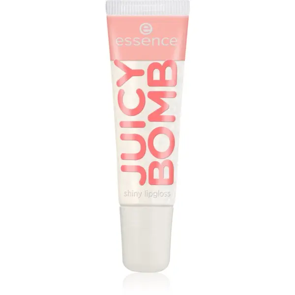 essence essence Juicy Bomb блясък за устни цвят 101 Lovely Litchi 10 мл.
