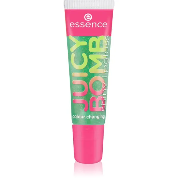 essence essence Juicy Bomb блясък за устни цвят 107 Glowy Gummy/colour changing 10 мл.